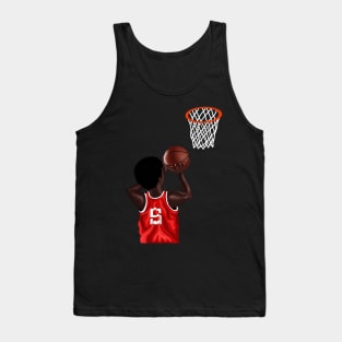 Basketball Print Tank Top